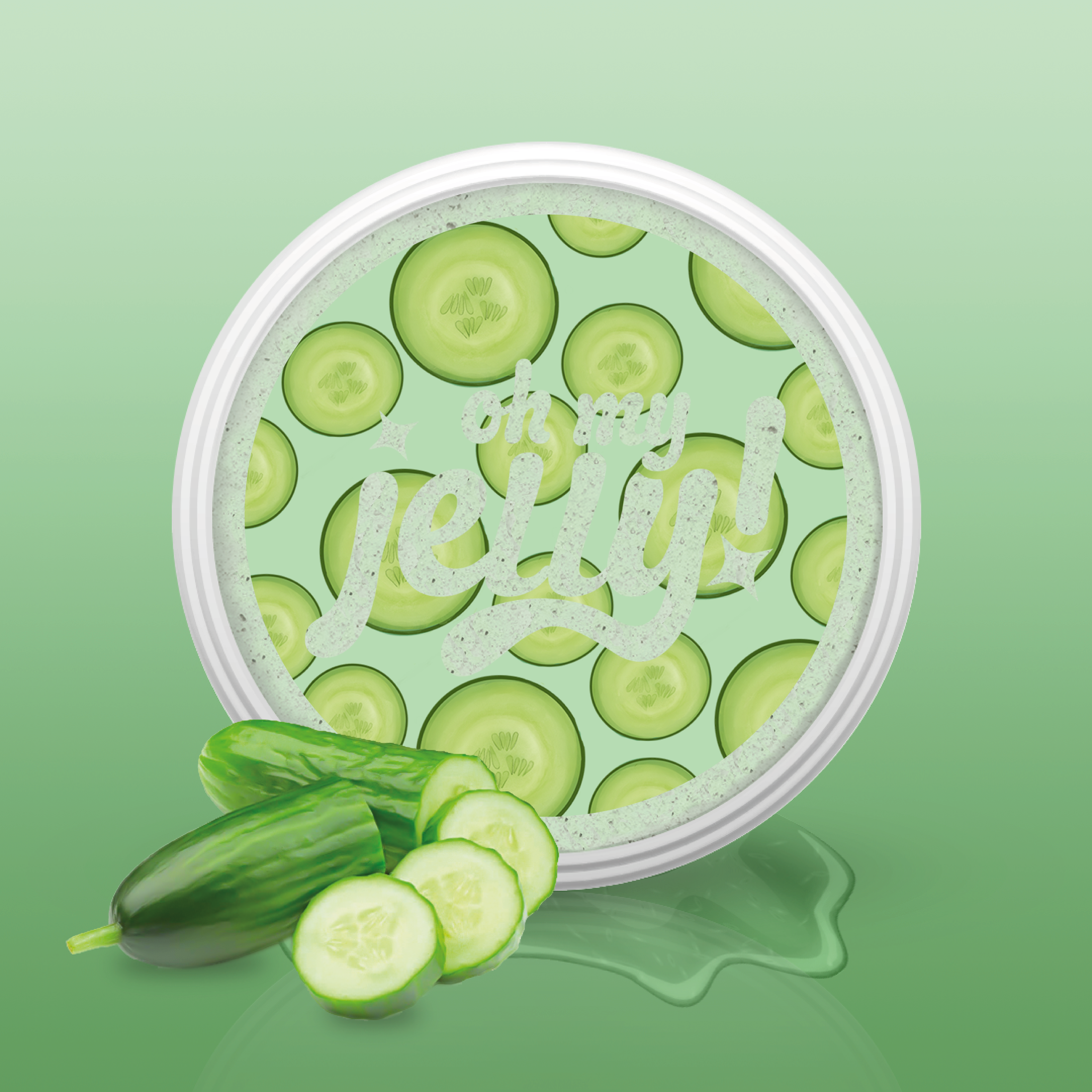 CONCOMBRE 🥒 - MASQUE JELLY PEAU SÈCHE