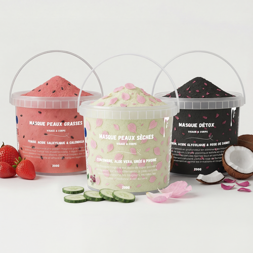 Pack Peau Déséquilibrée (Sécheresse & Boutons) Urée · Acide Salicylique · Acide Glycolique