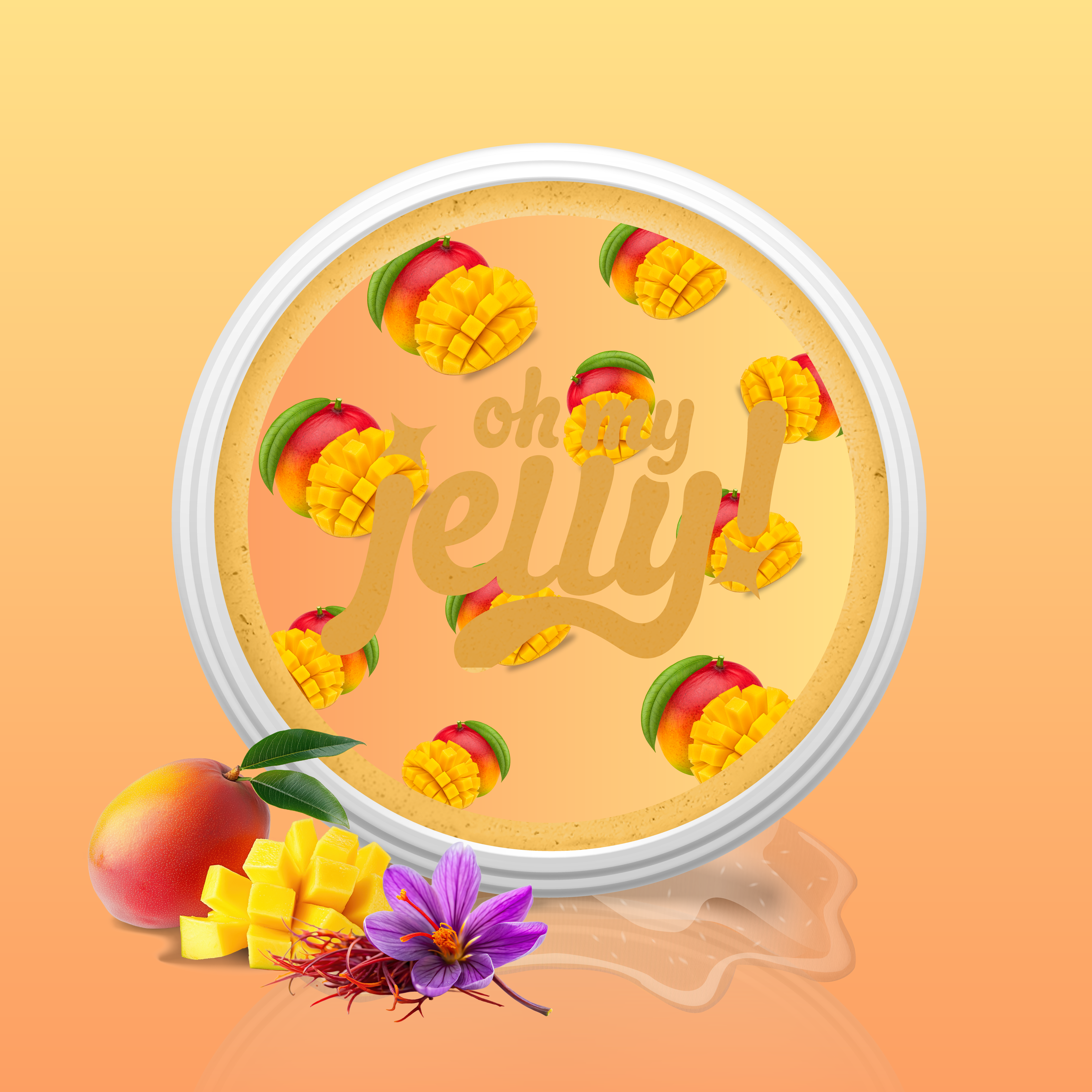 MANGUE 🥭 - MASQUE JELLY GLOW INSTANTANÉ