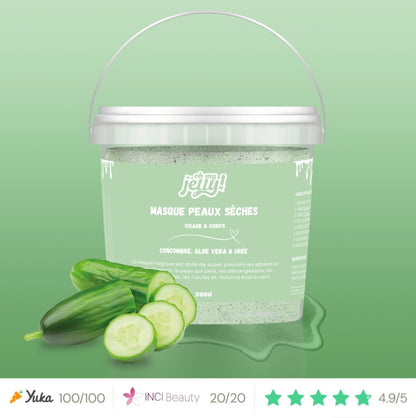 CONCOMBRE 🥒 - MASQUE JELLY PEAU SÈCHE