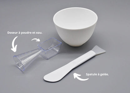 KIT DE PRÉPARATION MASQUE JELLY  🥣 🌱